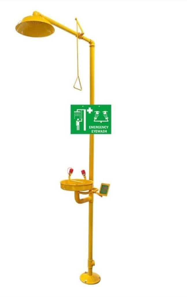 Emergency Combination Shower & Eyewash Station