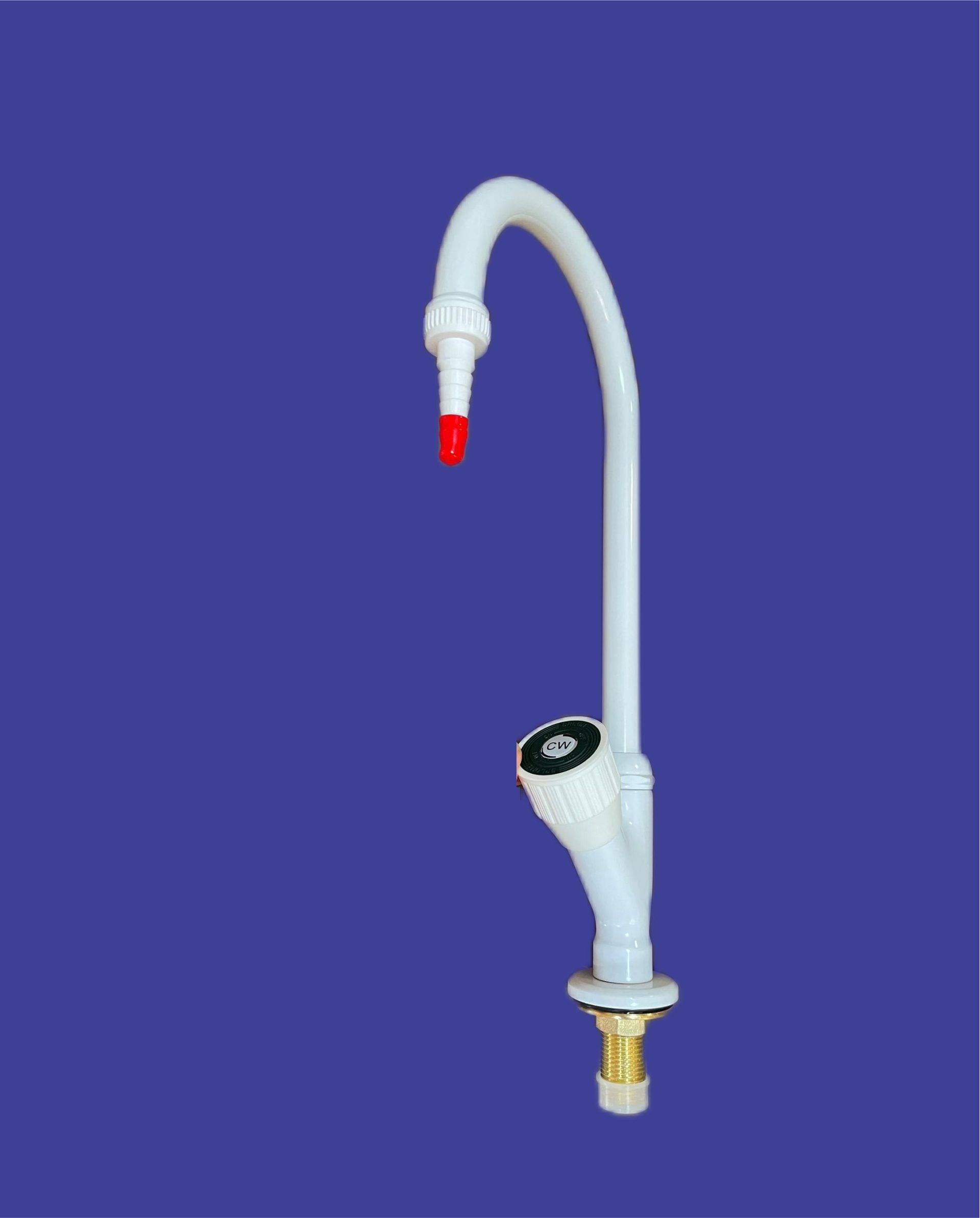 Single-Way Gooseneck Cold Water Bench Tap